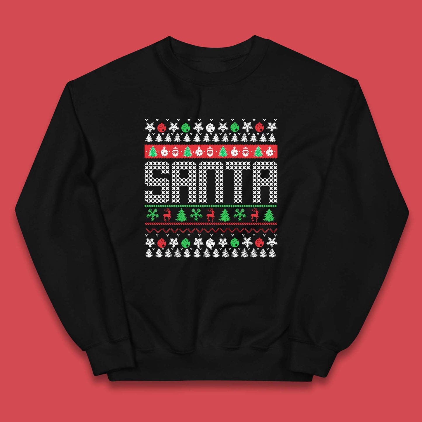 santa claus christmas jumper