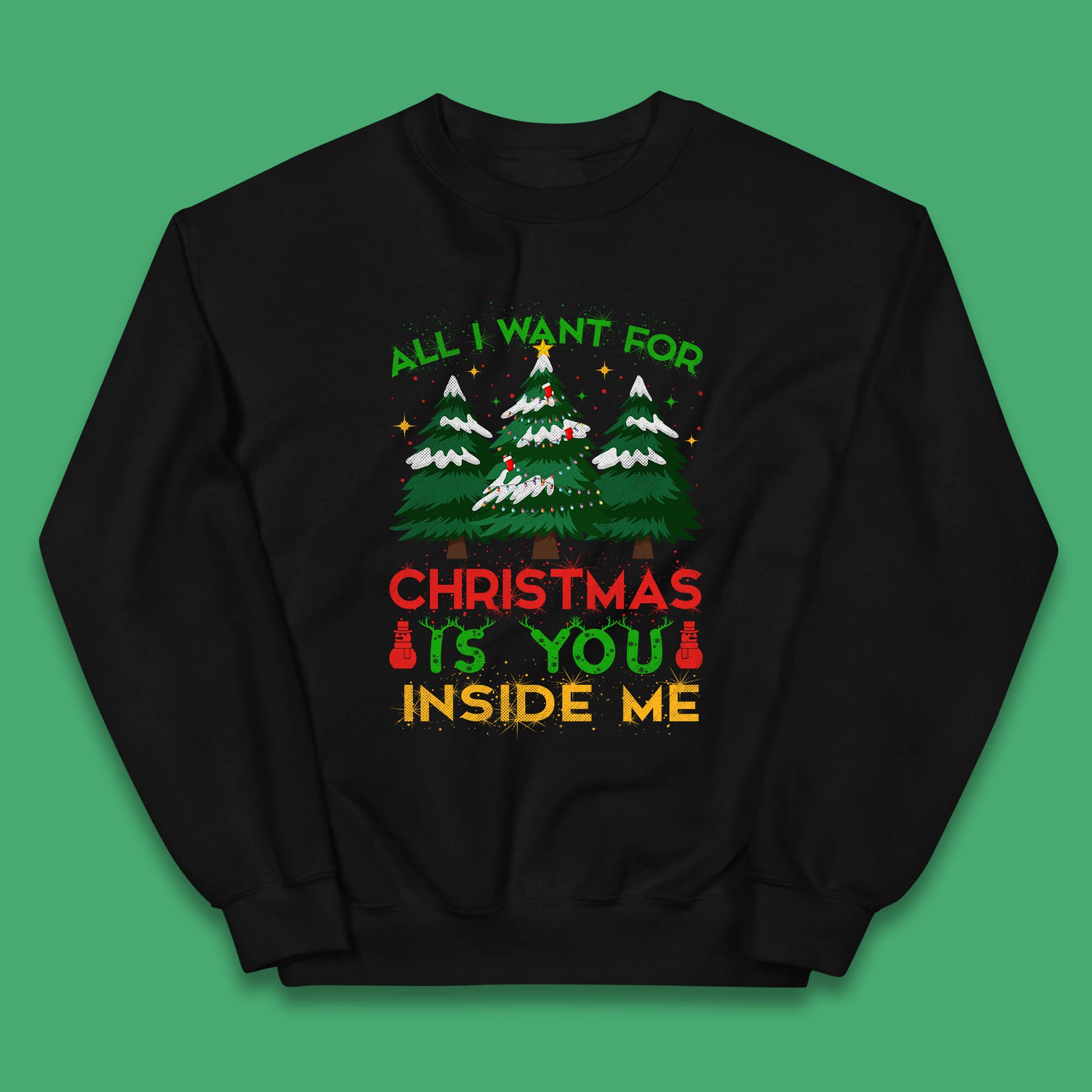 christmas tree jumper