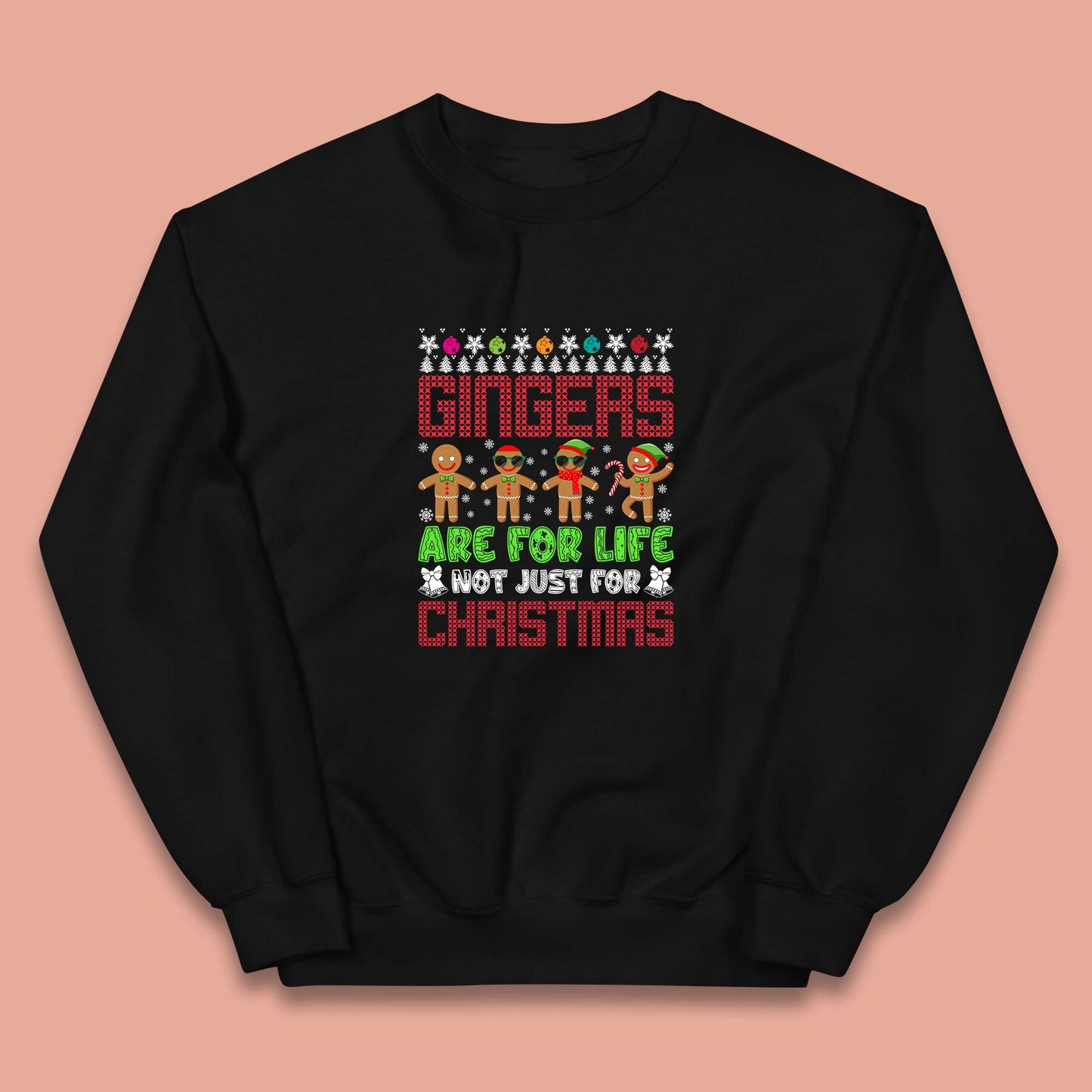 christmas gingerbread jumper