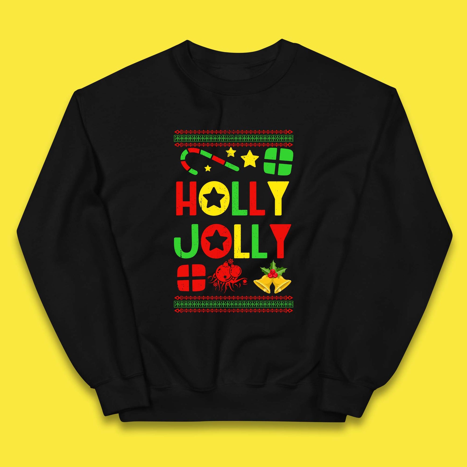 holly jolly christmas jumper