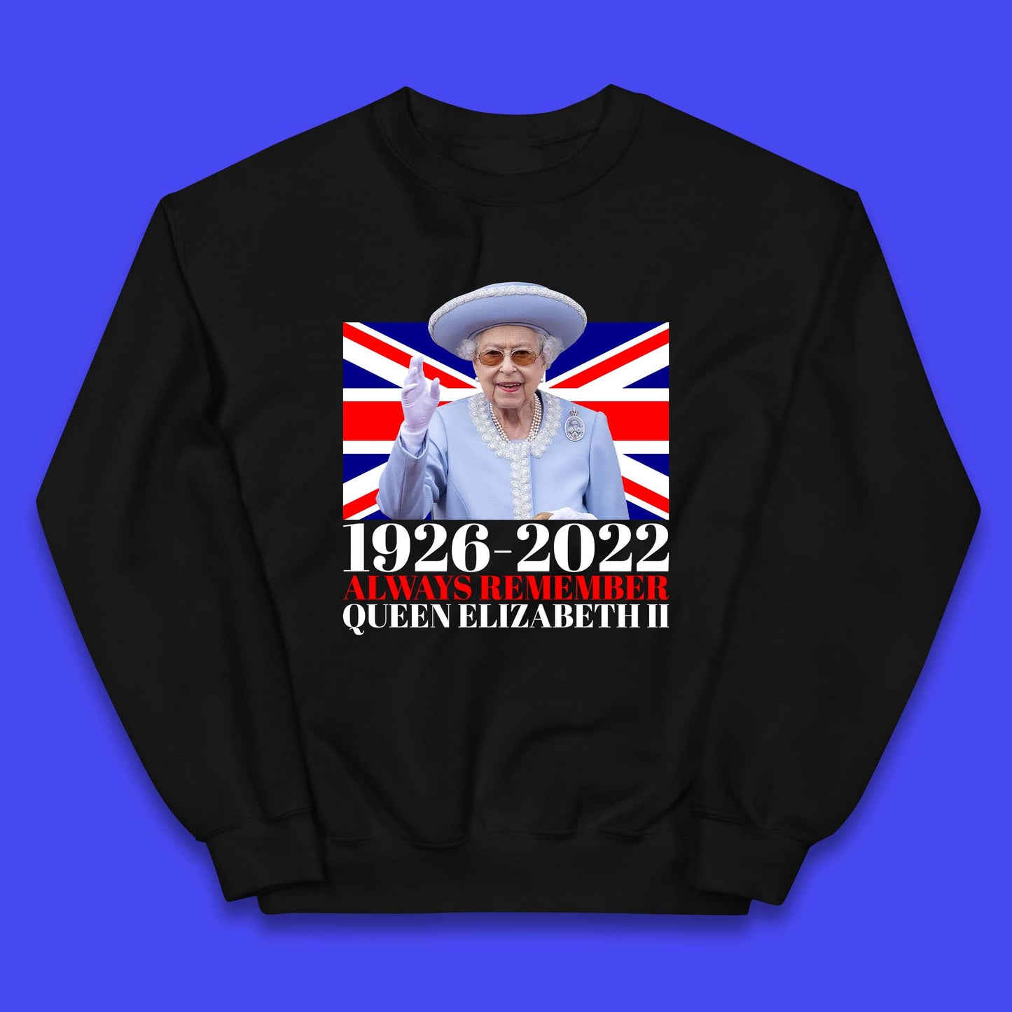 1926-2022 Queen Elizabeth II Kids Jumper