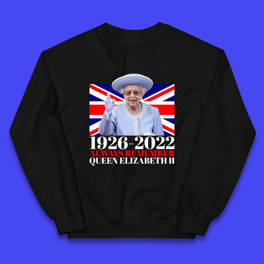 1926-2022 Queen Elizabeth II Kids Jumper