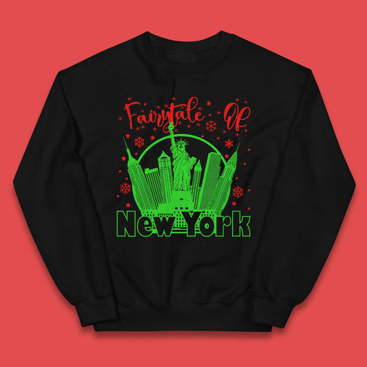 Christmas Fairytale Of New York Kids Jumper
