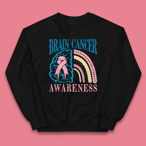 Brain Cancer Awareness Kids Jumper