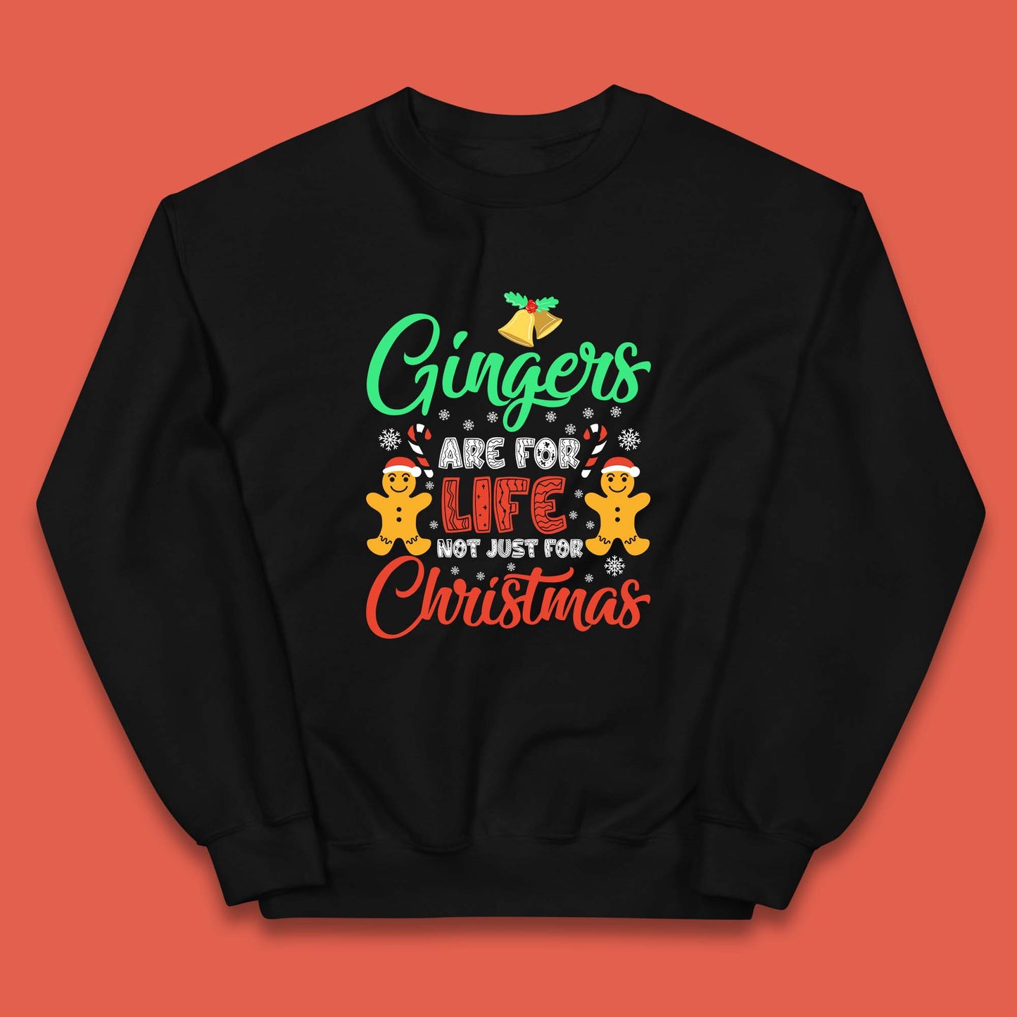 gingerbread christmas jumper