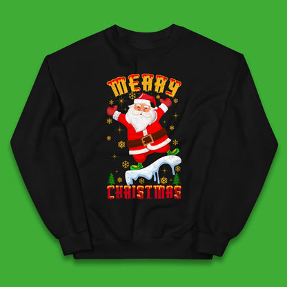 merry christmas santa claus jumper