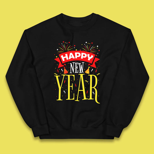 Happy New Year Celebrations Kids Jumper
