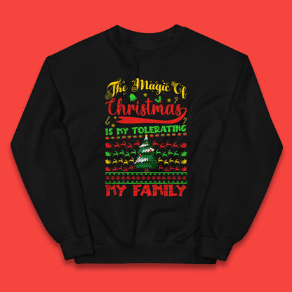 christmas quote jumper