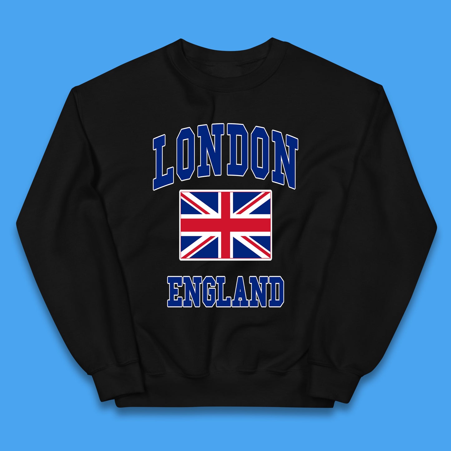 London England Flag Great Britain United Kingdom Uk Union Jack Souvenir British Flag Kids Jumper