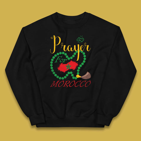 Prayer For Morocco Stay Strong Morocco Earthquake Support Kids Jumper