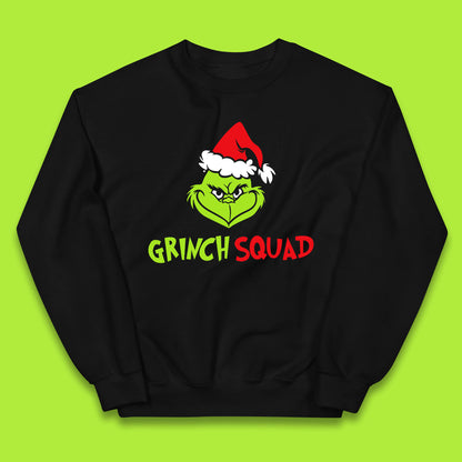 grinch squad christmas jumper