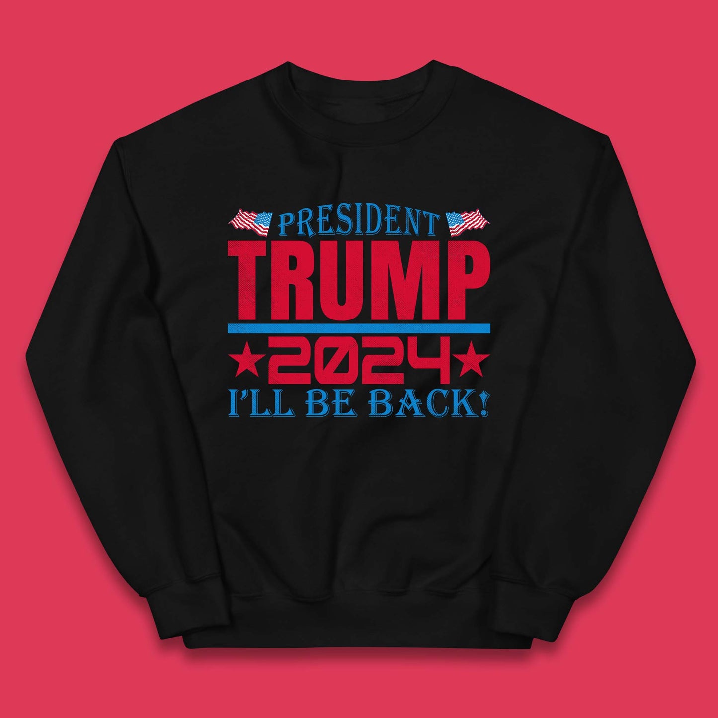President Trump 2024 Kids Jumper