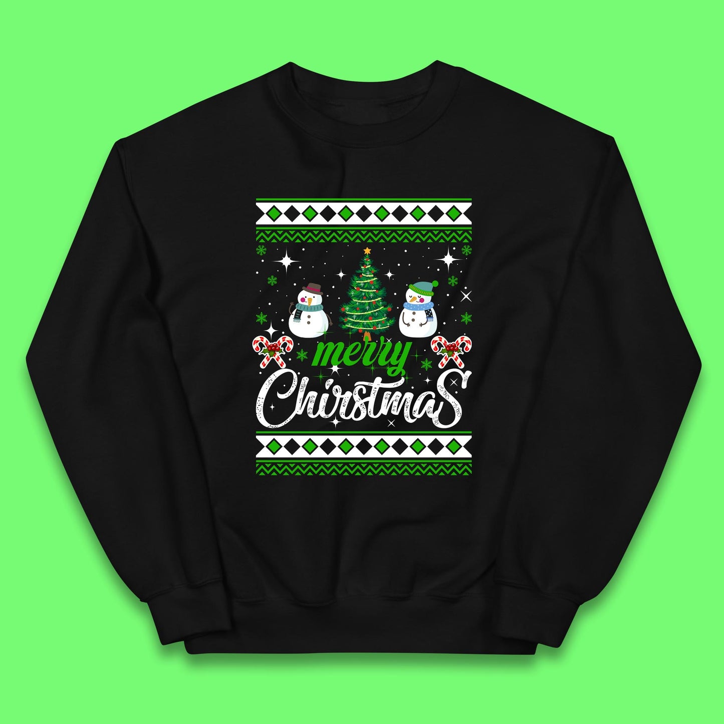 christmas jumper snowman