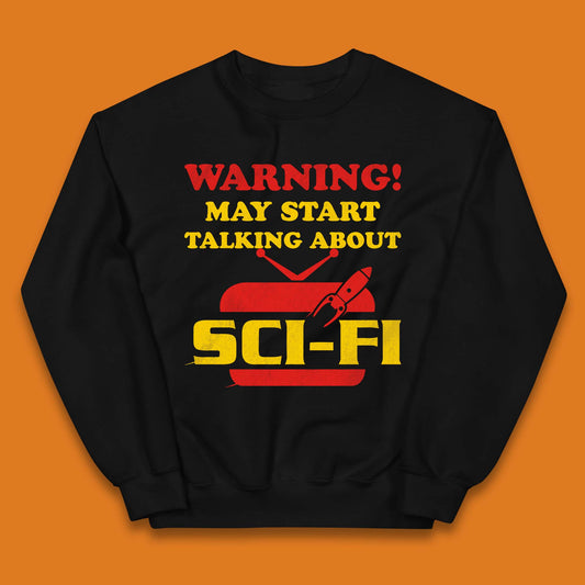 Warning Talking About Sci-Fi Kids Jumper