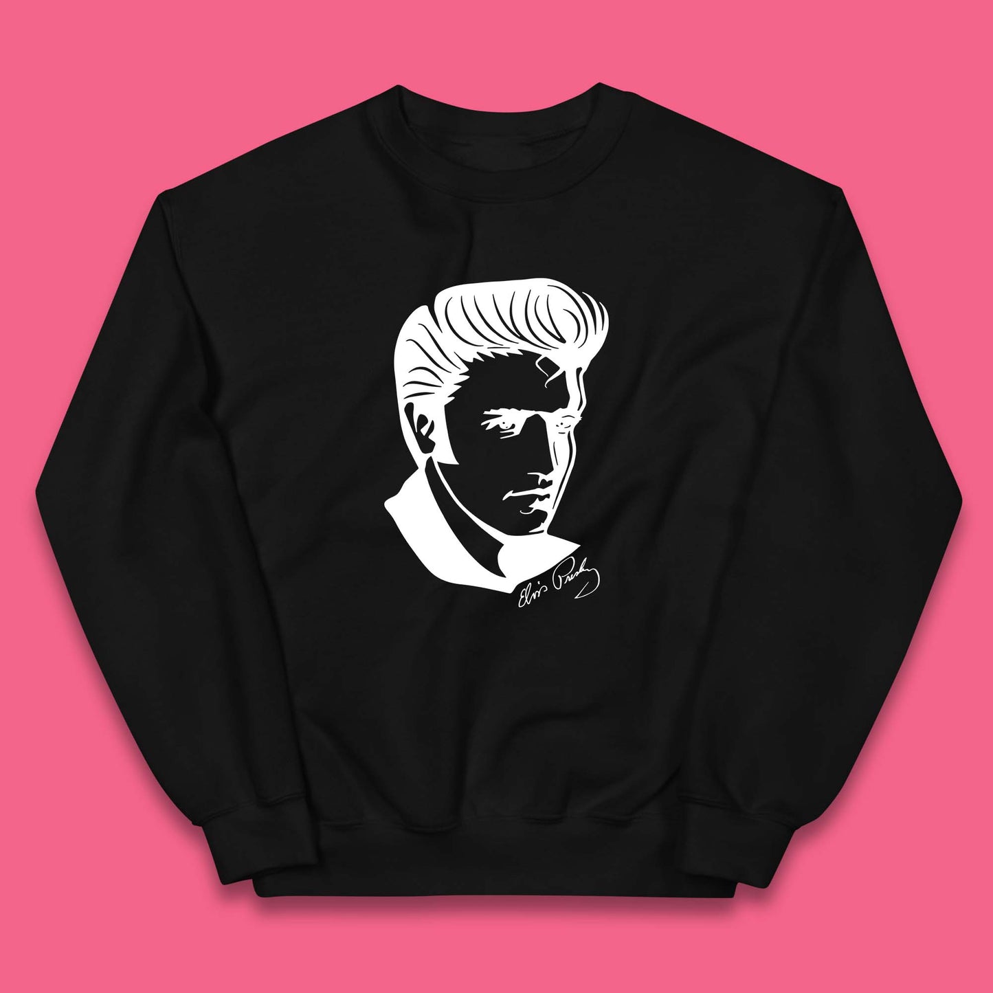 Elvis Presley American Singer King Of Rock And Roll Elvis Presley Lovers Kids Jumper