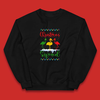 flamingos christmas jumper