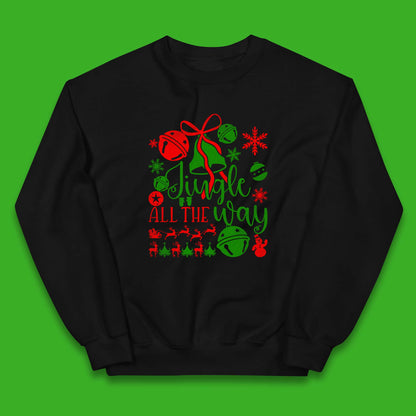jingle all the way christmas jumper