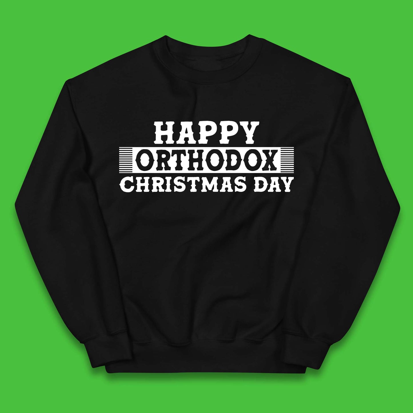 Orthodox Christmas Day Kids Jumper