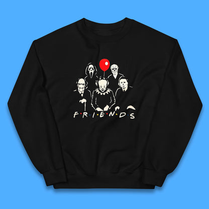 Halloween Friends Horror Movie Killers Characters Halloween Villians Kids Jumper