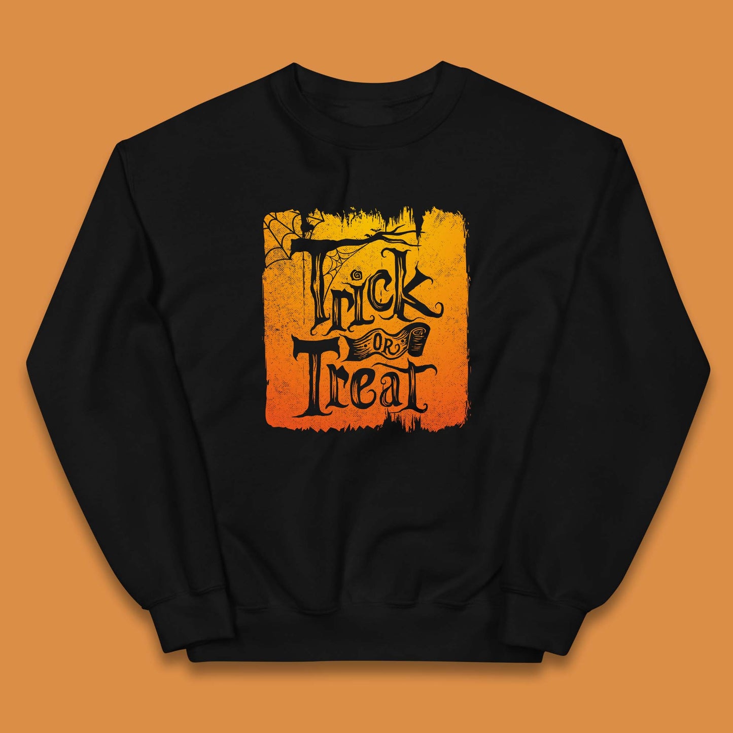 Trick Or Treat Happy Halloween Spooky Season Halloween Vibes Kids Jumper