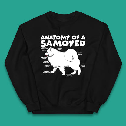 Samoyed Puppies Kids Sweatshirt