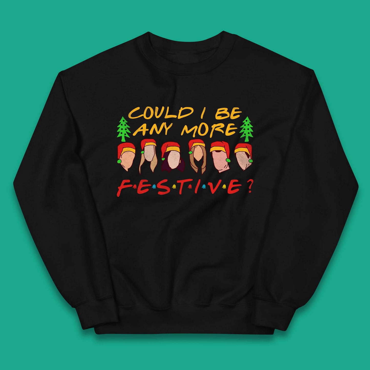 Friends Inspired Christmas Kids Jumper