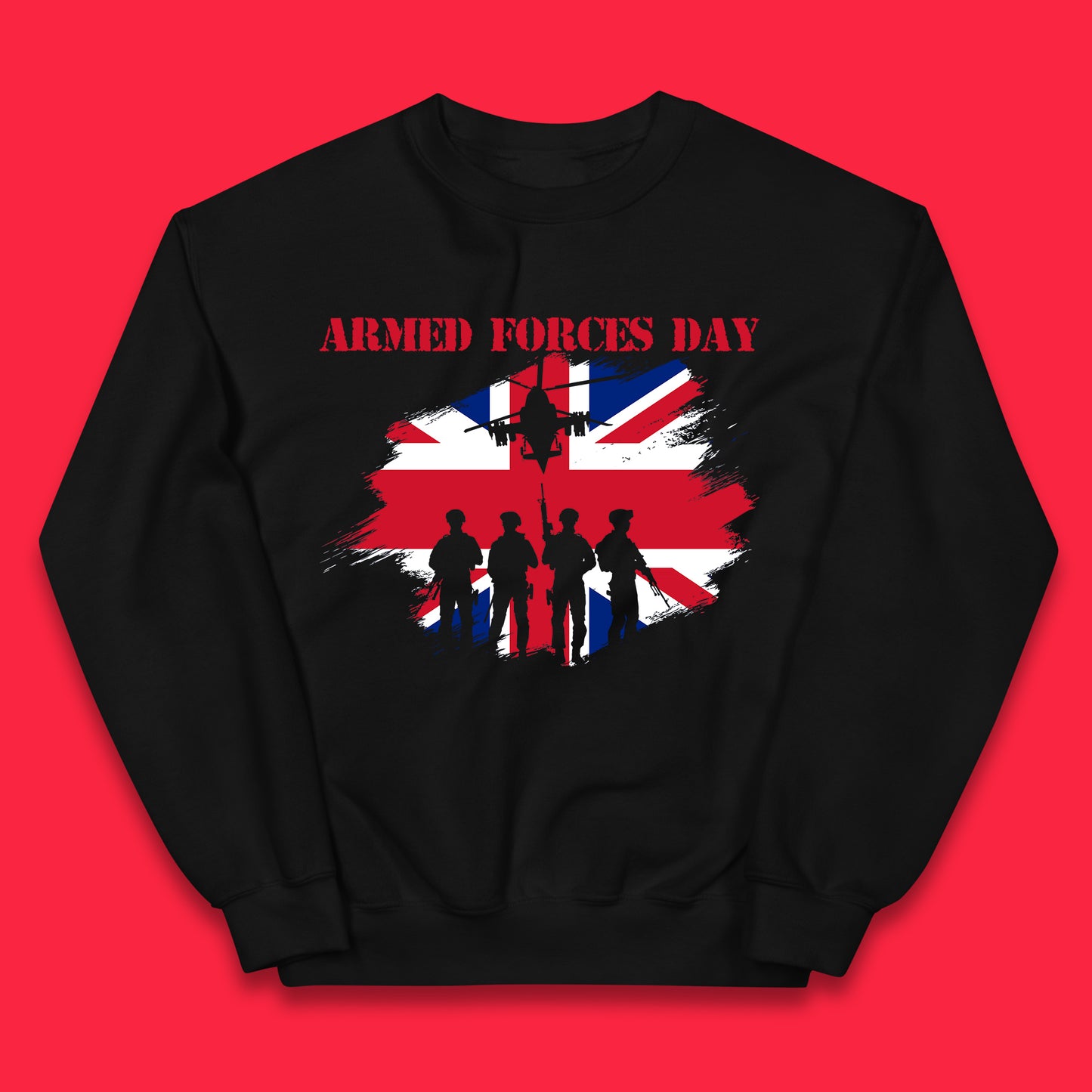 Armed Forces Day 2024 UK Kids Jumper