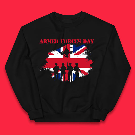 Armed Forces Day 2024 UK Kids Jumper