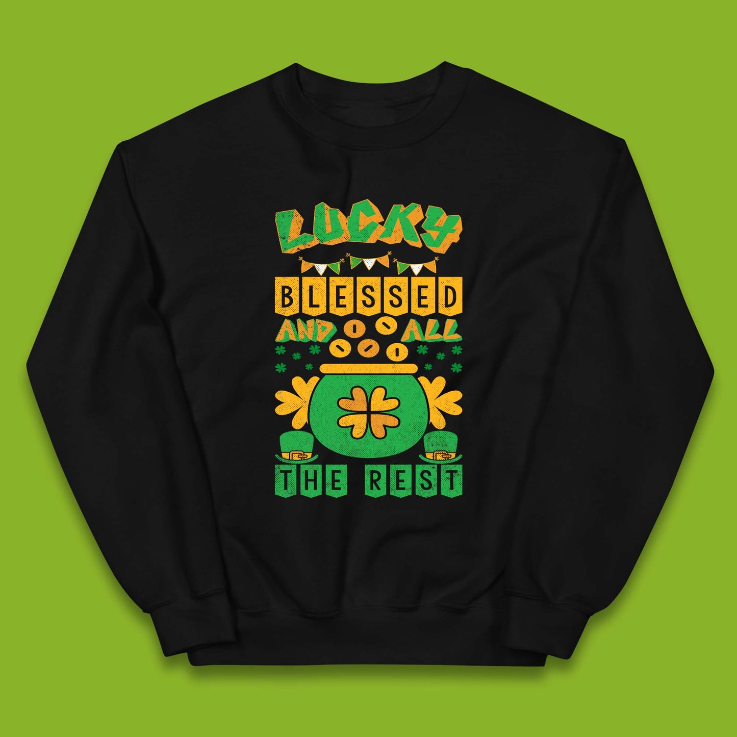 Lucky Blessed and All the Rest Kids Jumper