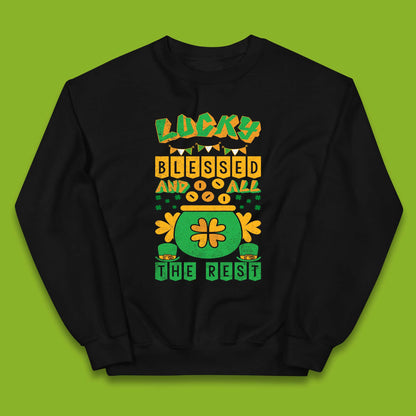 Lucky Blessed and All the Rest Kids Jumper