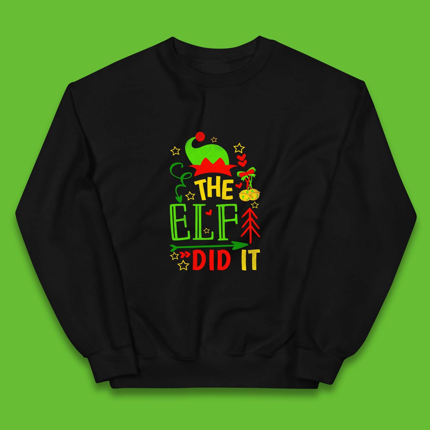 christmas the elf did it funny jumper