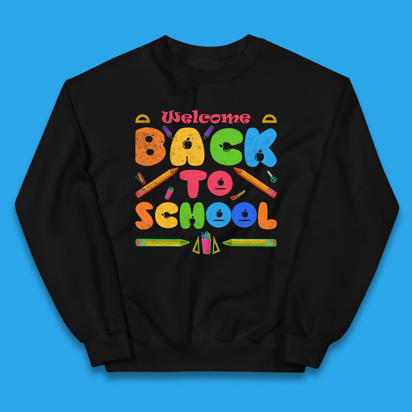Welcome Back To School Return to the Halls of Learning School Study Gift Kids Jumper