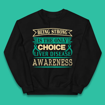 Liver Disease Awareness Kids Jumper