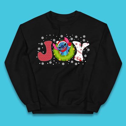 Joy Stitch Christmas Kids Jumper