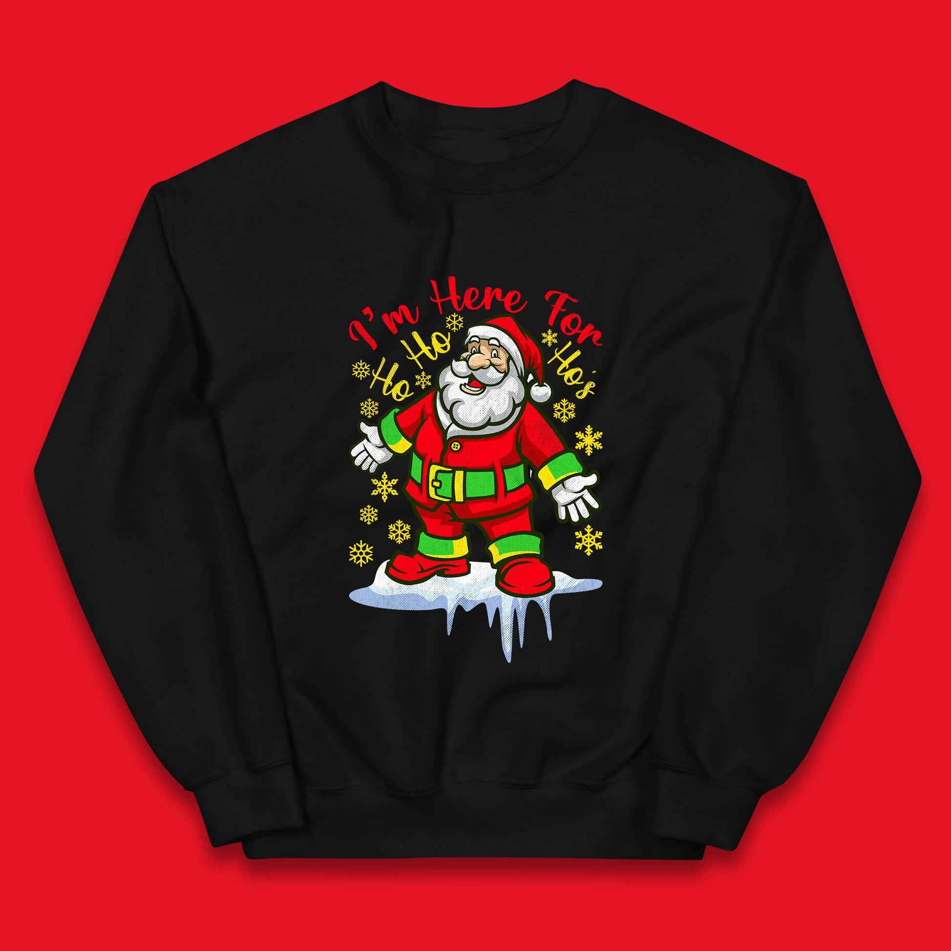 santa claus christmas jumper
