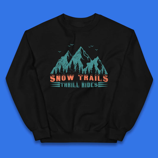 Snow Trail Thrill Rides Kids Jumper