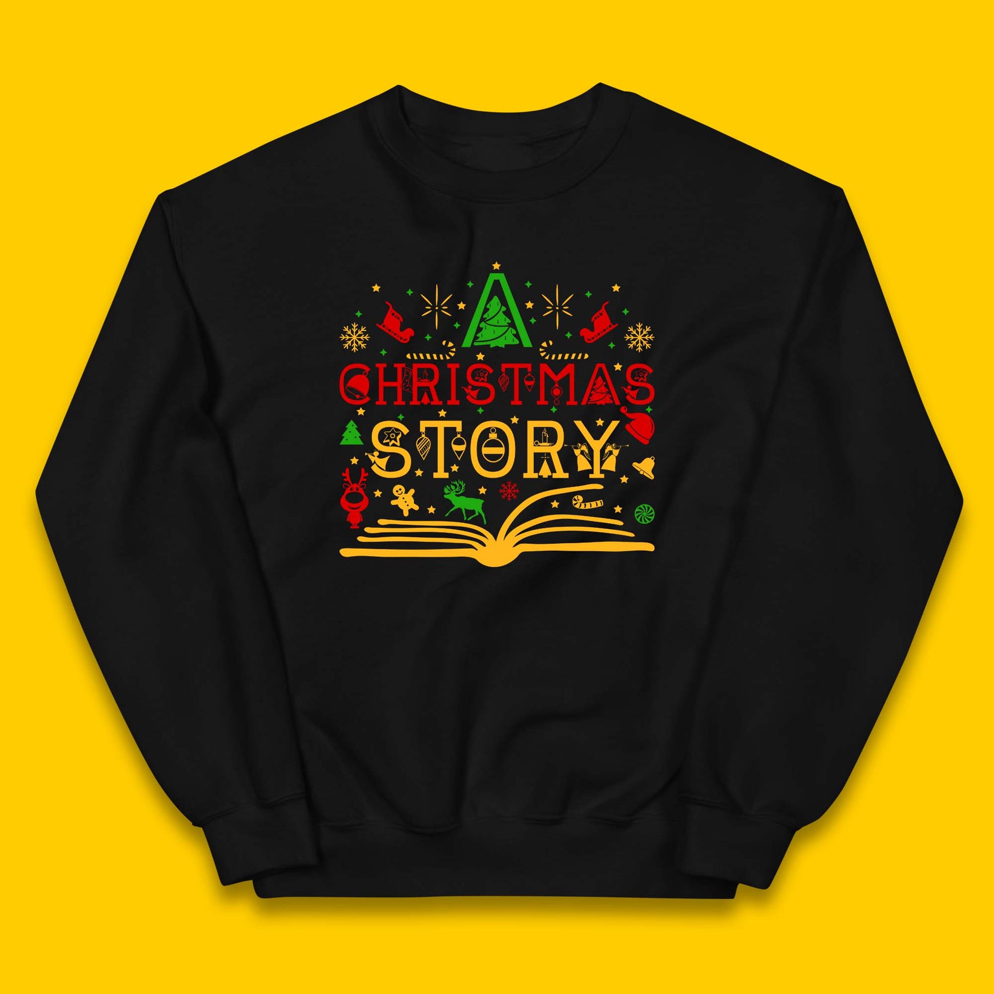 a christmas story kids jumper
