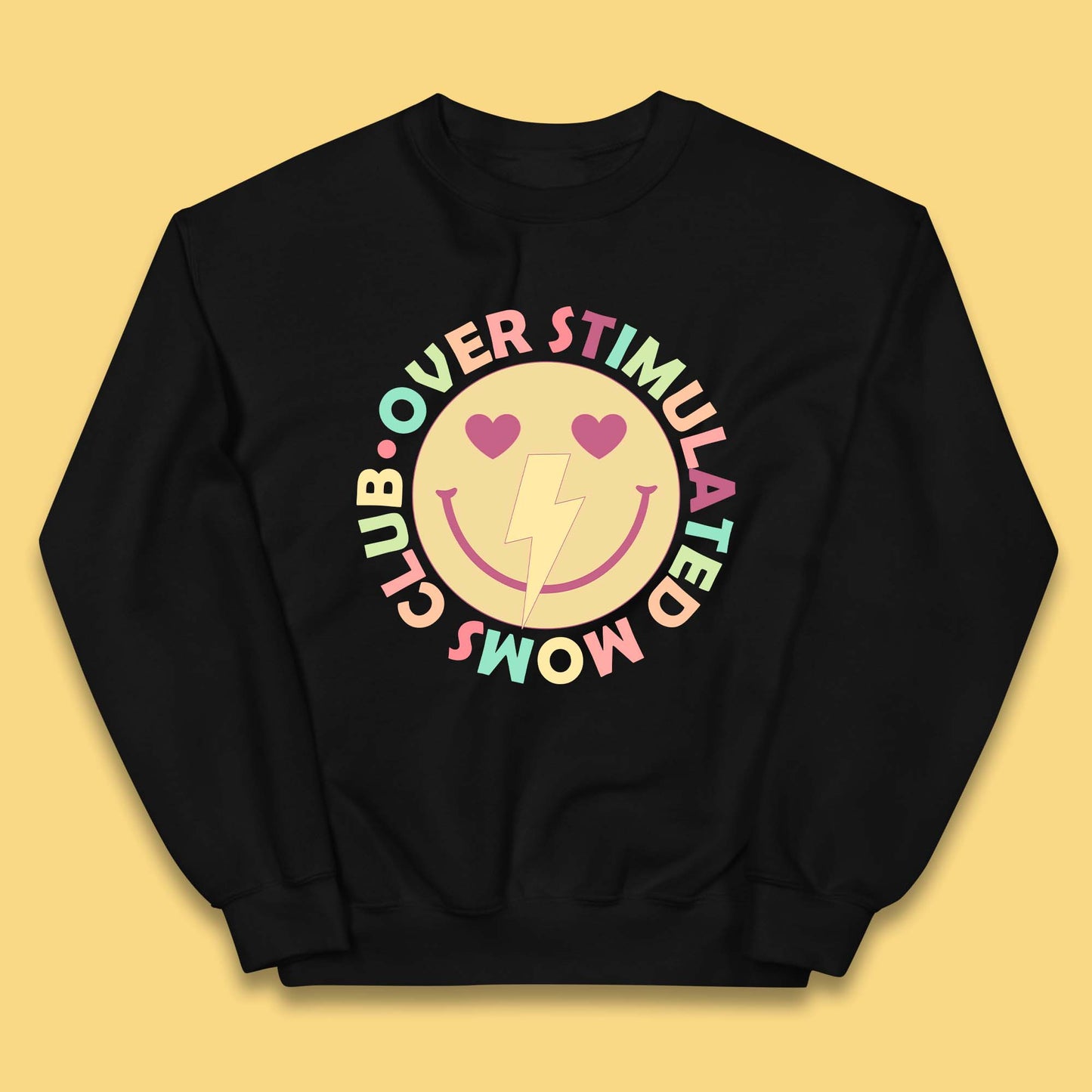 Over Stimulated Moms Club Kids Jumper