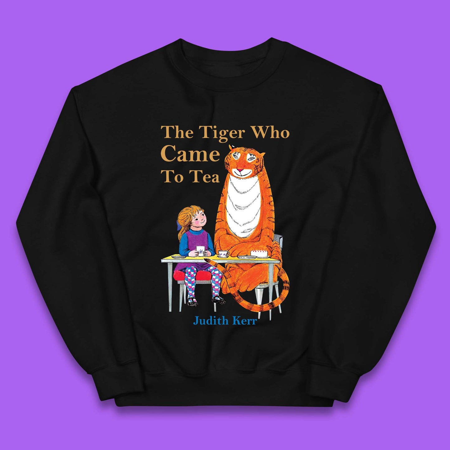 The Tiger Who Came To Tea Kids Jumper