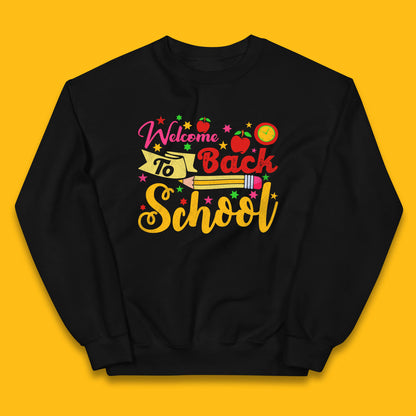 Welcome Back To School First Day Of School Straight Back To School Kids Jumper