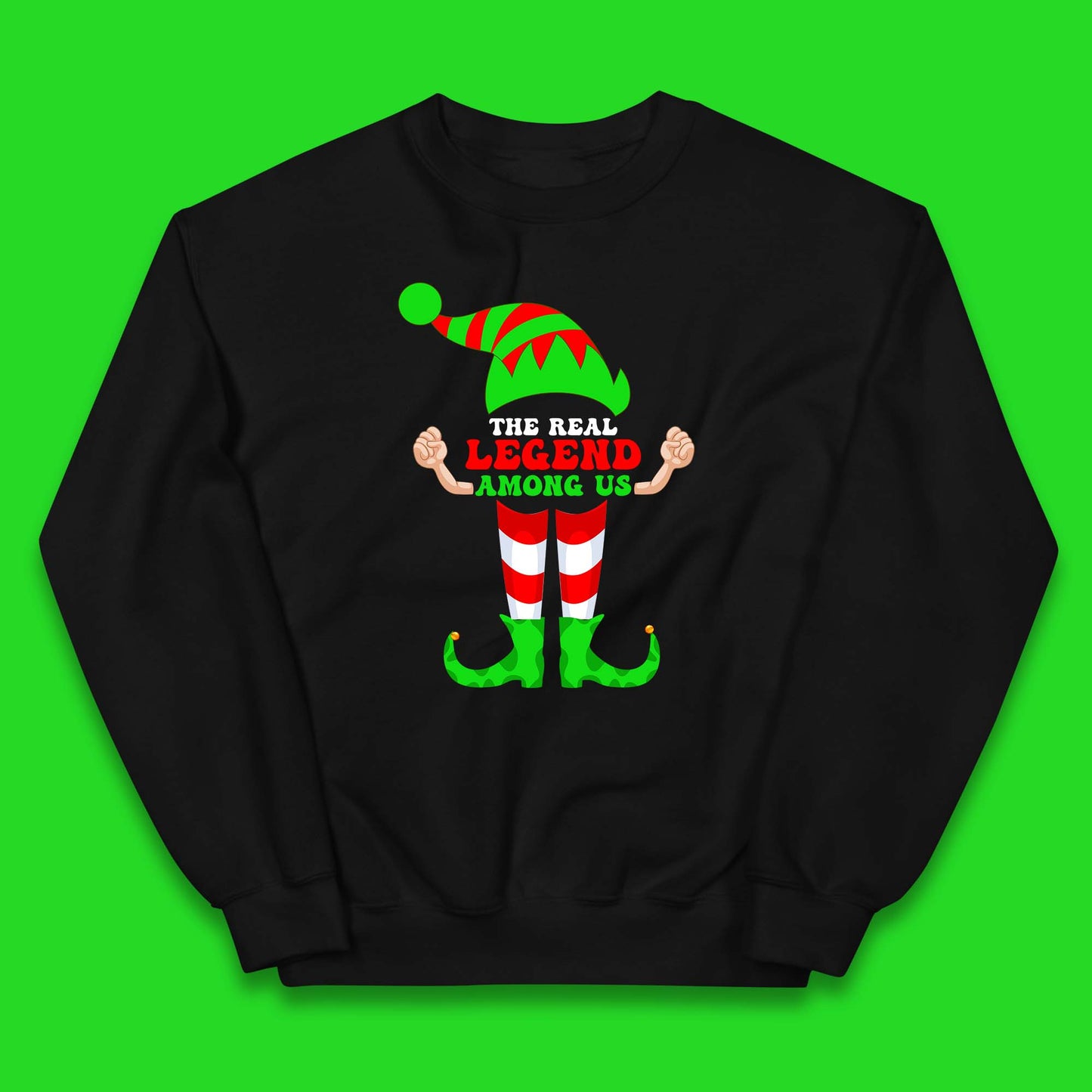 elf costume jumper