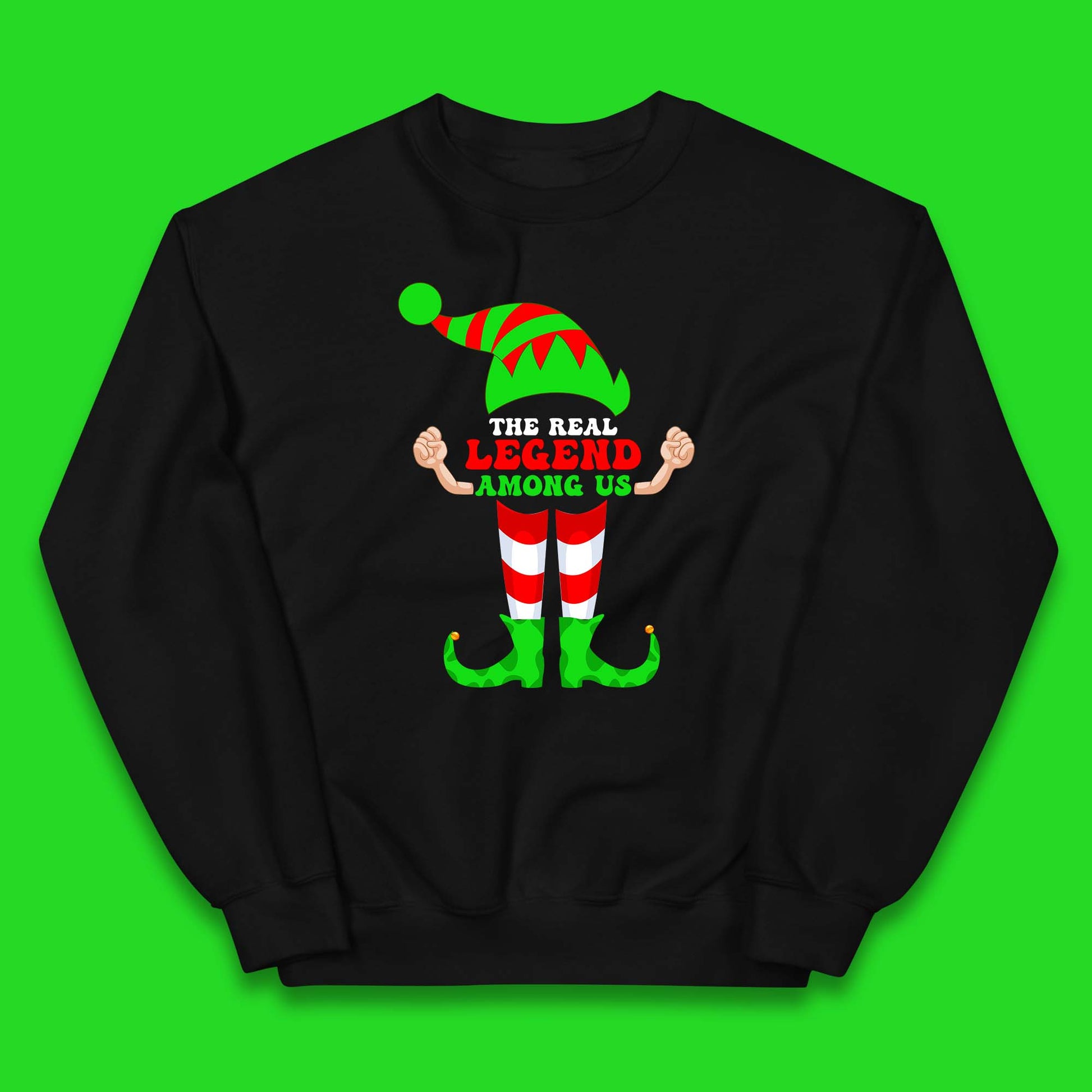 elf costume jumper