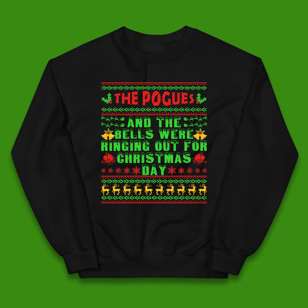 The Pogues Christmas Day Kids Jumper