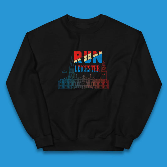 Run Leicester Festival - Souvenir Race Leicester Running Kids Jumper