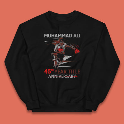 Muhammad Ali 45th Year Title Anniversary World Boxing Champion American Heavyweight Boxer Kids Jumper
