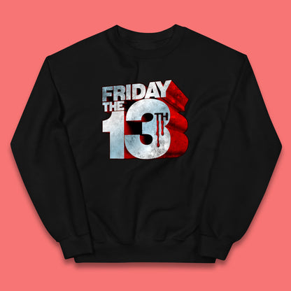 Halloween Friday The 13th Horror Movie Horror Classic 80s Movie Kids Jumper