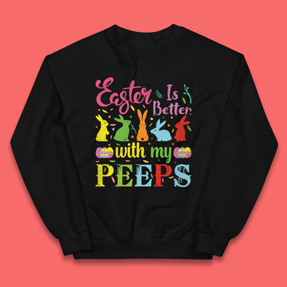 Easter Is Better With My Peeps Kids Jumper