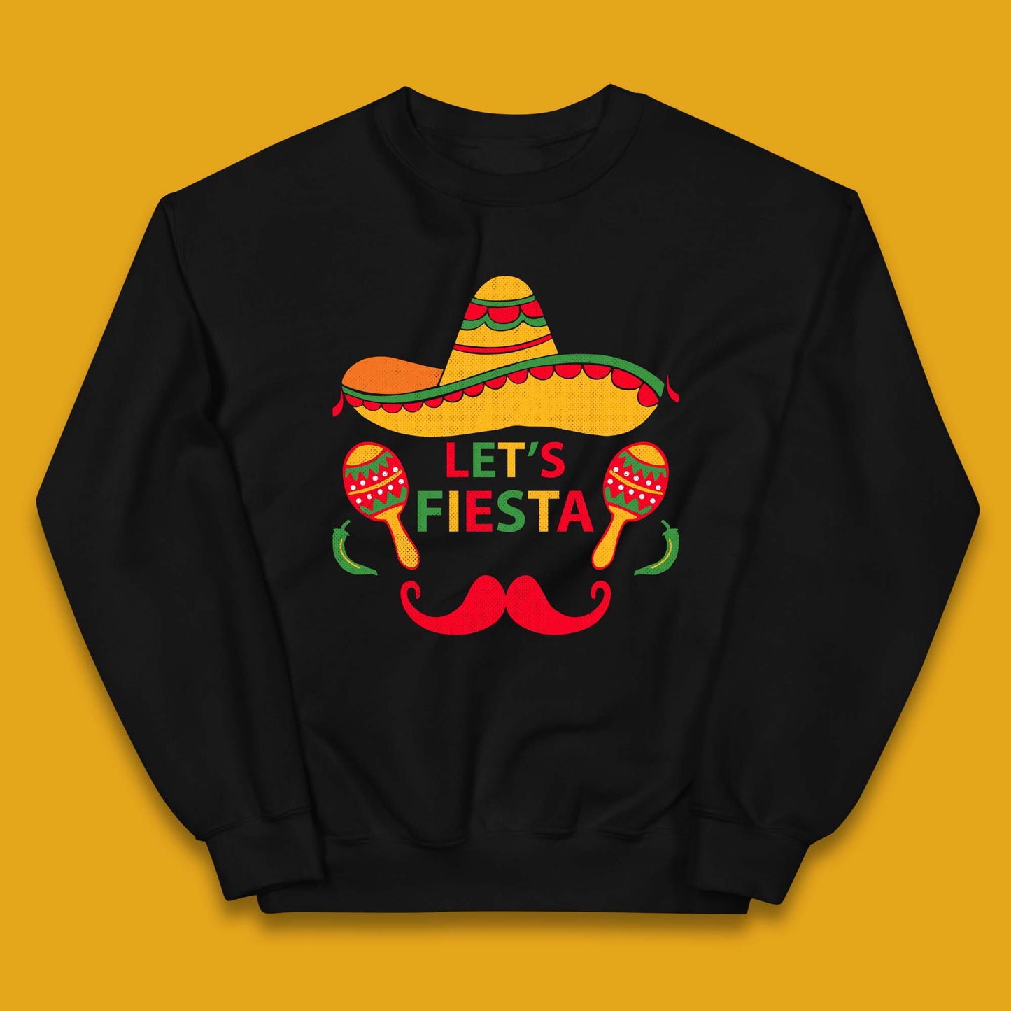 Let's Fiesta Cinco De Mayo Kids Jumper