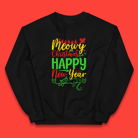 meowy christmas jumper