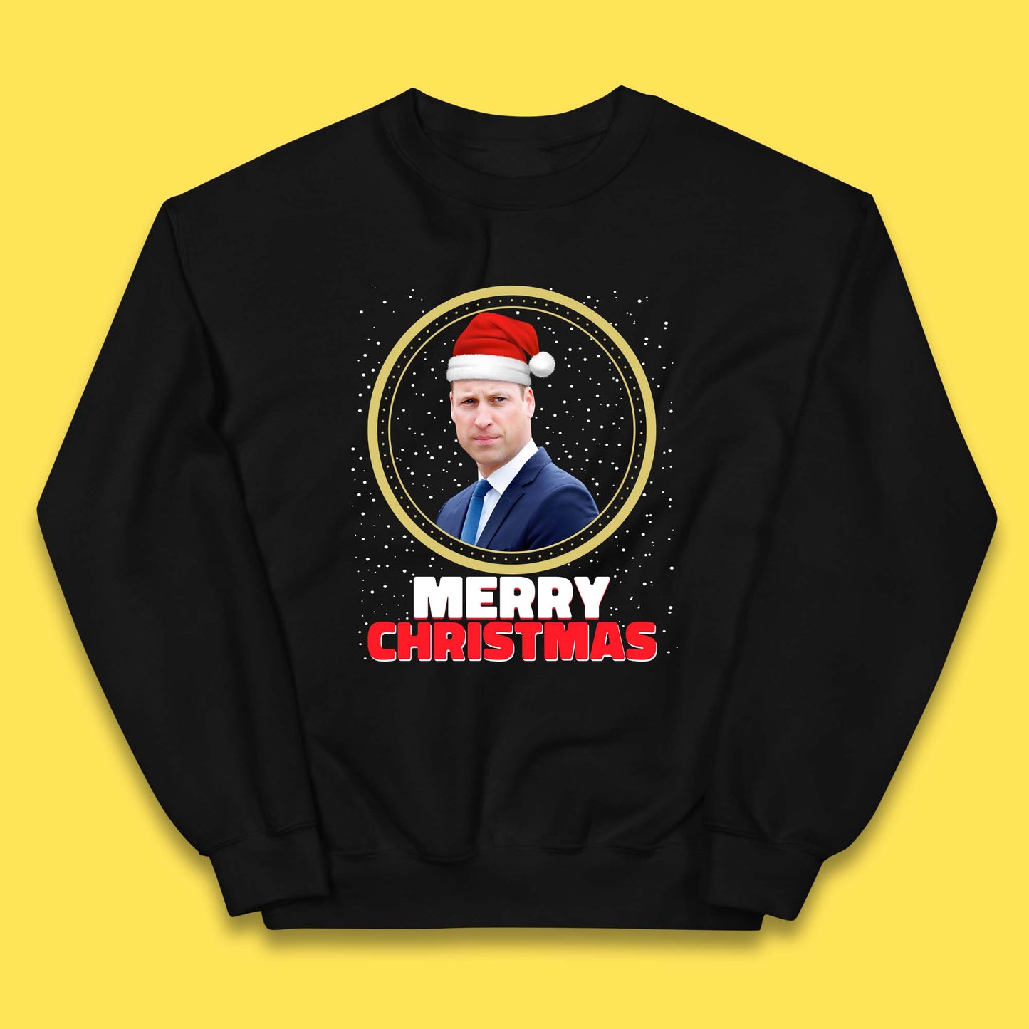 Prince William Christmas Kids Jumper